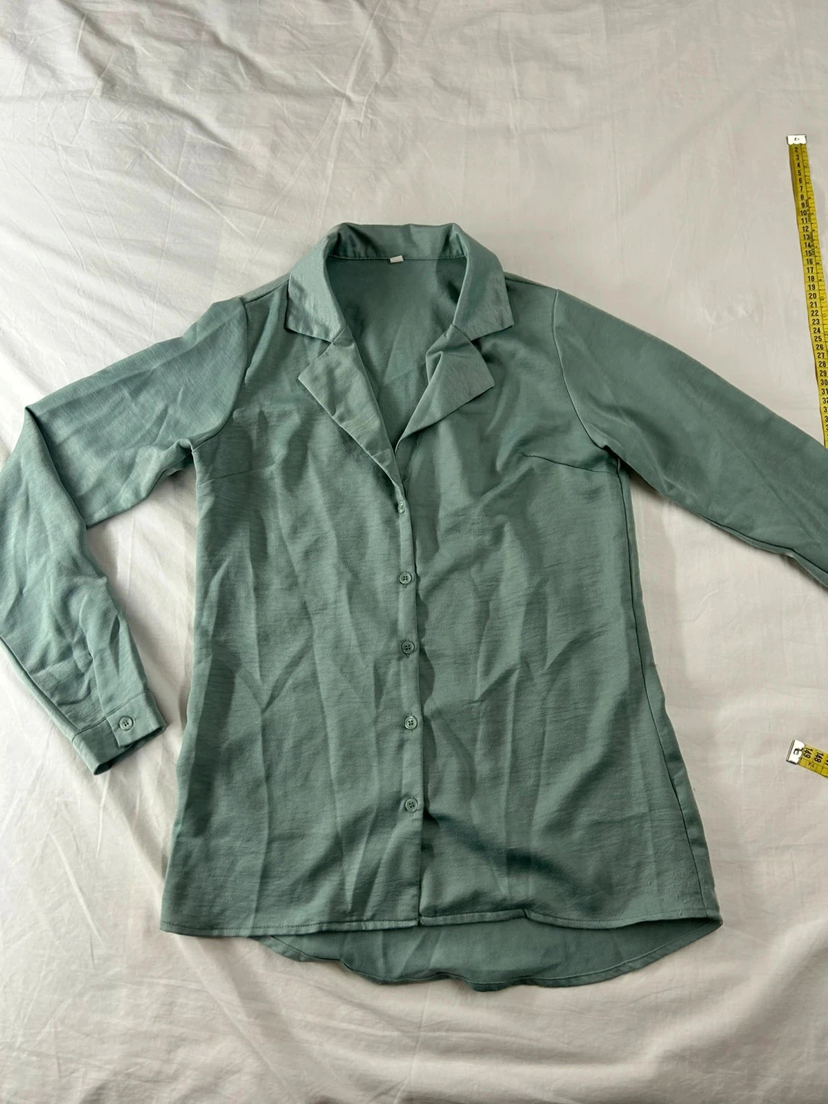 Chemise vintage bleu clair